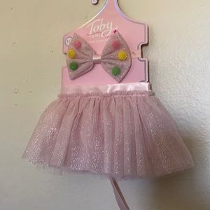 Baby tutu and head band